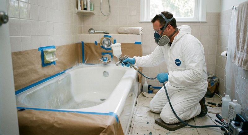 Porcelain Tub Resurfacing in Littleton, CO